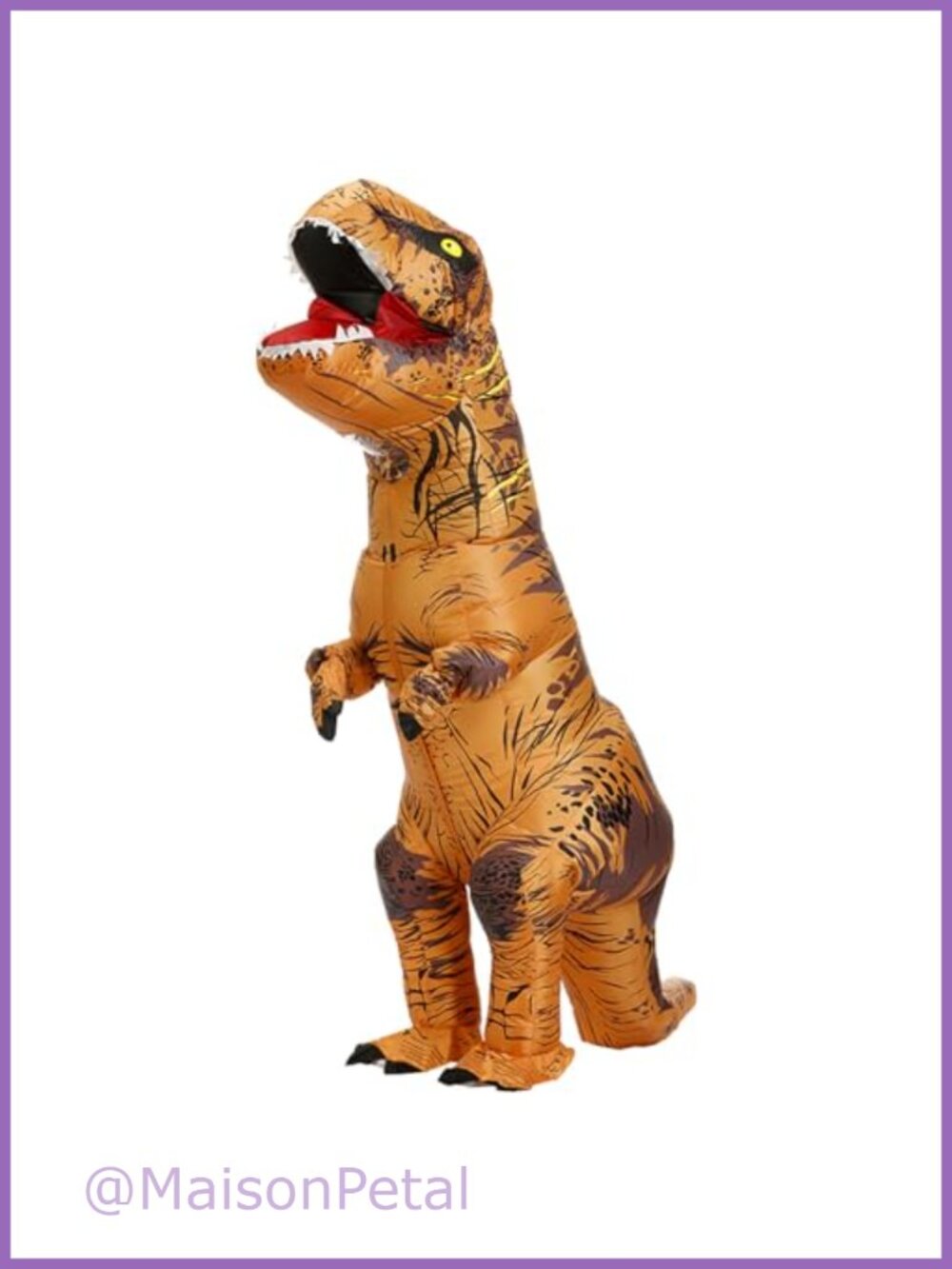 Inflatable Dinosaur Costume Adult T-Rex Funny Cosplay Halloween